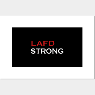 lafd strong Posters and Art